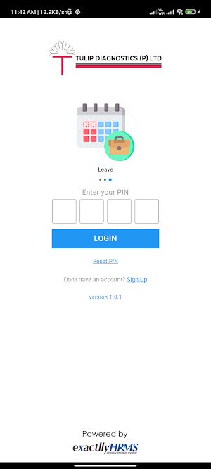 TulipHRMS Screenshot 1
