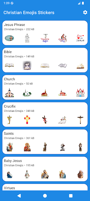 Christian Emojis Stickers Screenshot 3