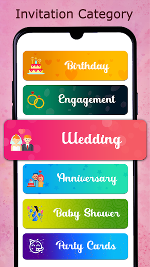 Invitation Card Maker & Design Screenshot 1