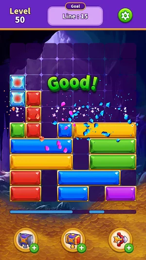 Jewel Blast : Sliding Puzzle Screenshot 2