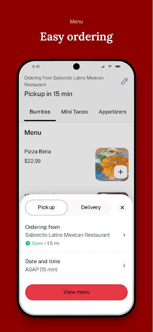 Saborcito Latino Restaurant Screenshot 2