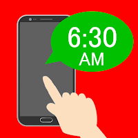 Talking Clock On Black Screen