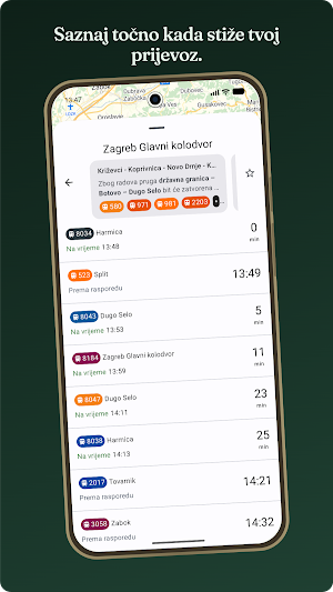 Prijevozko - Javni prijevoz HR Screenshot 2