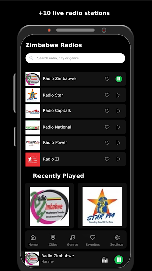Zimbabwe Radios Screenshot 0