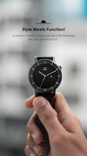 Neon Analog Watch Face Screenshot 2