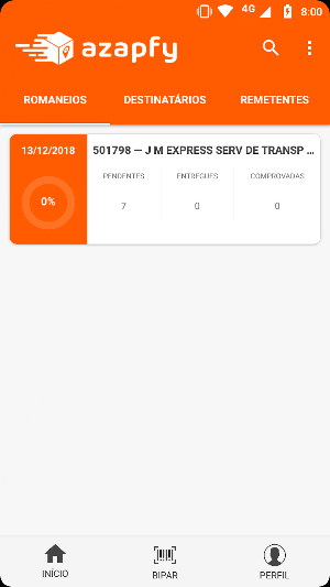 AZAPFY v2 - Comprovação de ent Screenshot 0