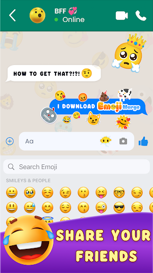 Emoji Merge - Funny DIY Mix Screenshot 3