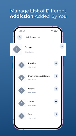 Addiction Free Day Counter Screenshot 1