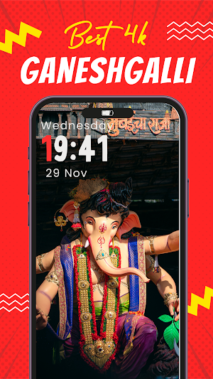 Ganpati Wallpaper 4k Screenshot 1