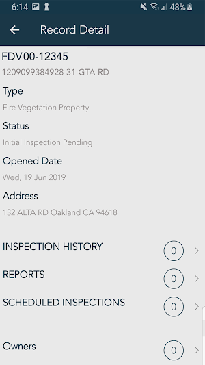 Oakland ACA Record Screenshot 3