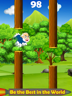 Modi Flying Endless Game Screenshot 2