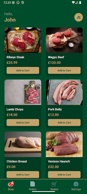Butchers Meats Screenshot 0
