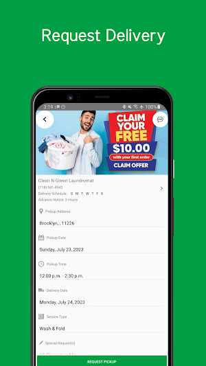 Clean N Green Laundry Screenshot 1