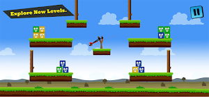 Hit Knock Down Slingshot ball Screenshot 2