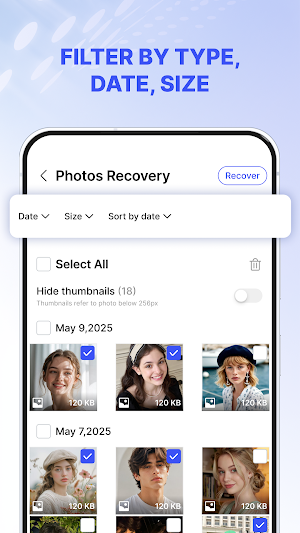 All Recovery Photos & Videos Screenshot 3