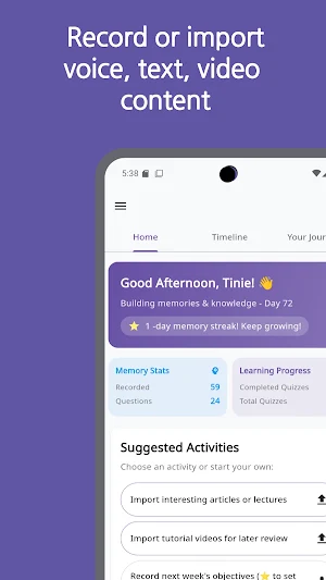 Recallify Screenshot 1