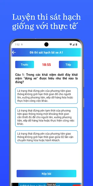 Học bằng lái xe máy 2024 Screenshot 2