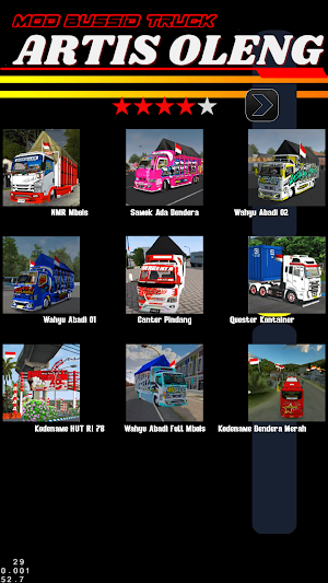 Mod Bussid Truk Oleng Artis Screenshot 2