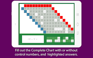 Montessori Subtraction Charts  Screenshot 3