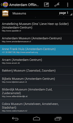 Amsterdam Offline City Map Screenshot 3