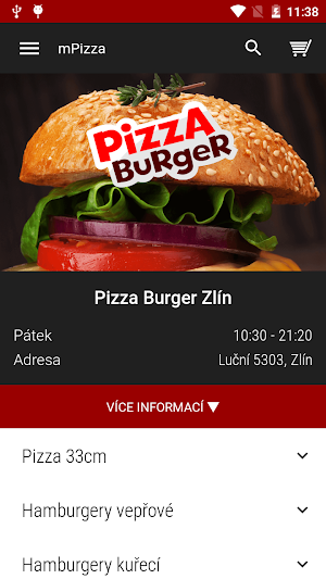 Pizza Burger Zlín Screenshot 0