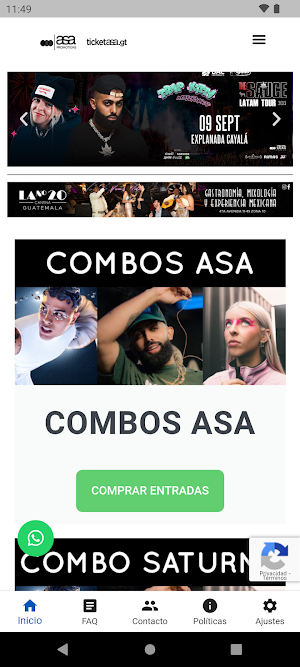 Ticketasa Screenshot 1