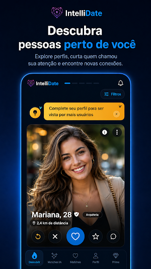 IntelliDate - App de Namoro Screenshot 0