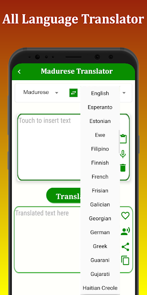 Madurese Translator Screenshot 2