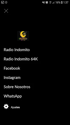 Radio Indomito Screenshot 2