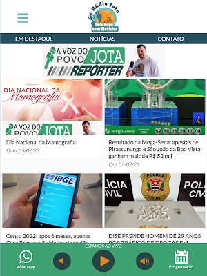 Rádio Jota Notícias Screenshot 3