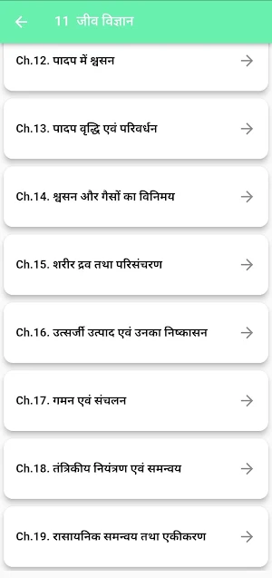 Class 11 Biology in Hindi Screenshot 2