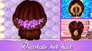 Indian Wedding Hair Do Designs Screenshot 1
