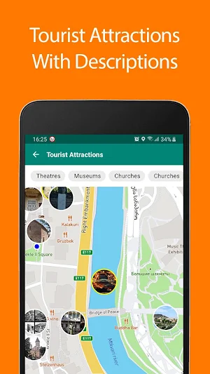 Georgia Offline Map and Travel Guide Screenshot 0
