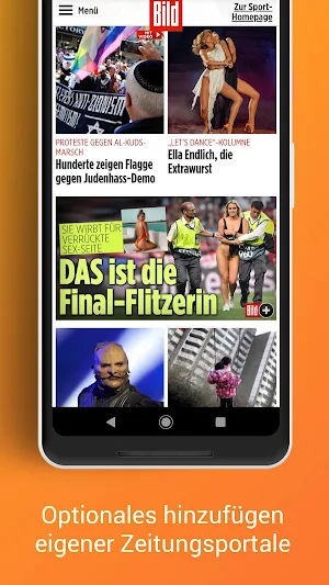 Deutsche Zeitungen Screenshot 2