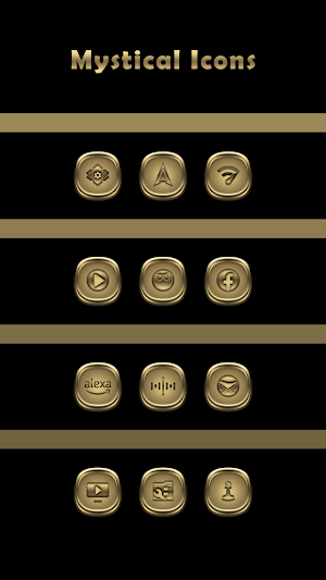 Mystical Gold Icons Screenshot 3
