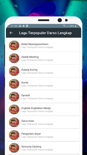 Lagu Darso Offline Full Album Screenshot 2