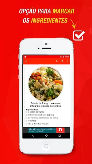 Receitas de Arroz Integral Screenshot 1