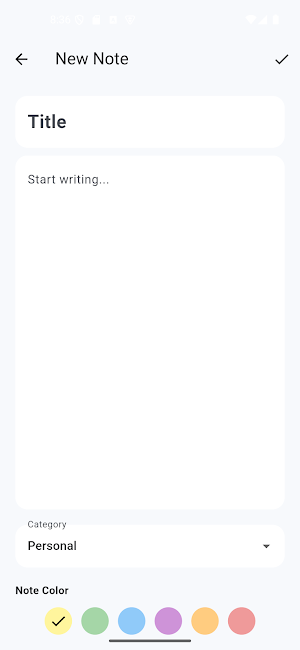 NoteNest Screenshot 1