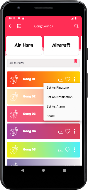 Gong Sounds Screenshot 3