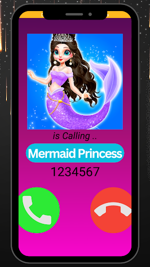 Mermaid Princess Fake Call Screenshot 2