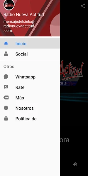Radio Nueva Actitud Screenshot 2
