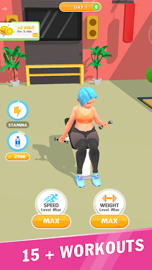Idle Workout Fitness Screenshot 3