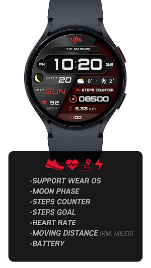 SamWatch Color Metal B Screenshot 1