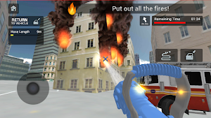 Fire Truck Driving Simulator Screenshot 2