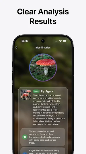 Mushroom Identifier Screenshot 2