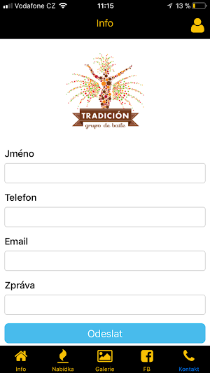 Tradición grupo de baile Screenshot 2