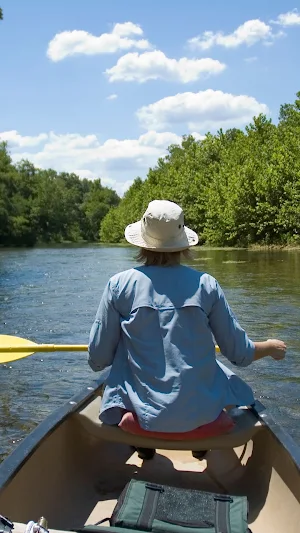 Canoeing Wallpaper Screenshot 2