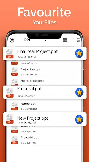 PPT Reader Manager & Slideshow Screenshot 2