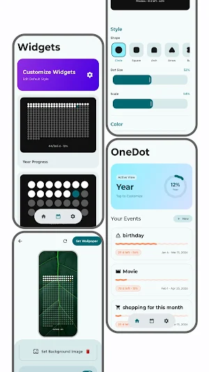 OneDot - Wallpaper & Widgets Screenshot 1