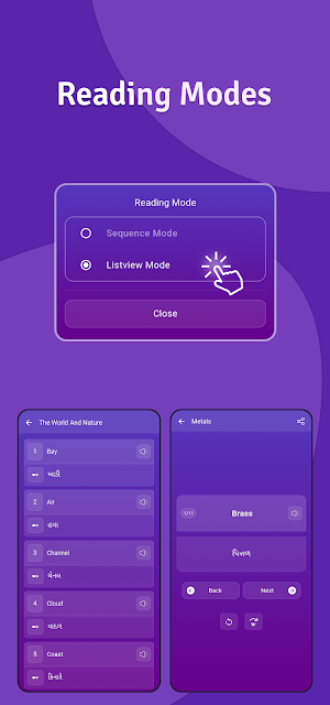Learn English with Gujarati Screenshot 1